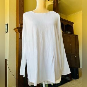Michael Kors Long Sleeve White Tops